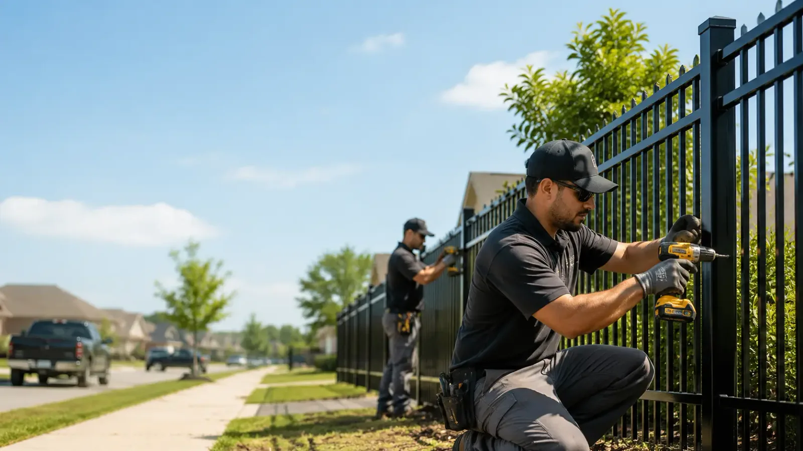 Metal Fence Installation in Gibsland, LA